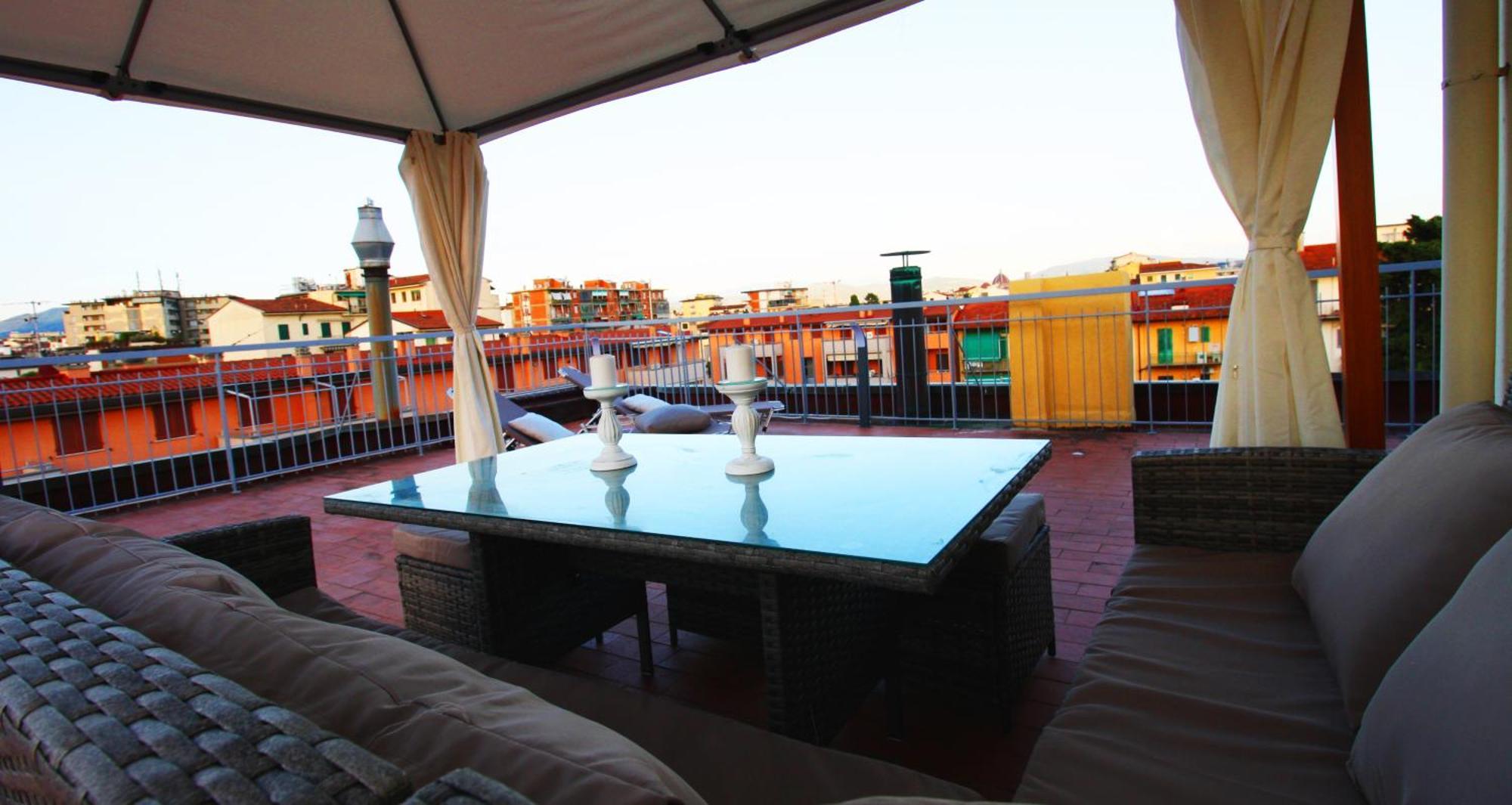 Ferienwohnung Alice House With Amazing Terrace Florenz Exterior foto